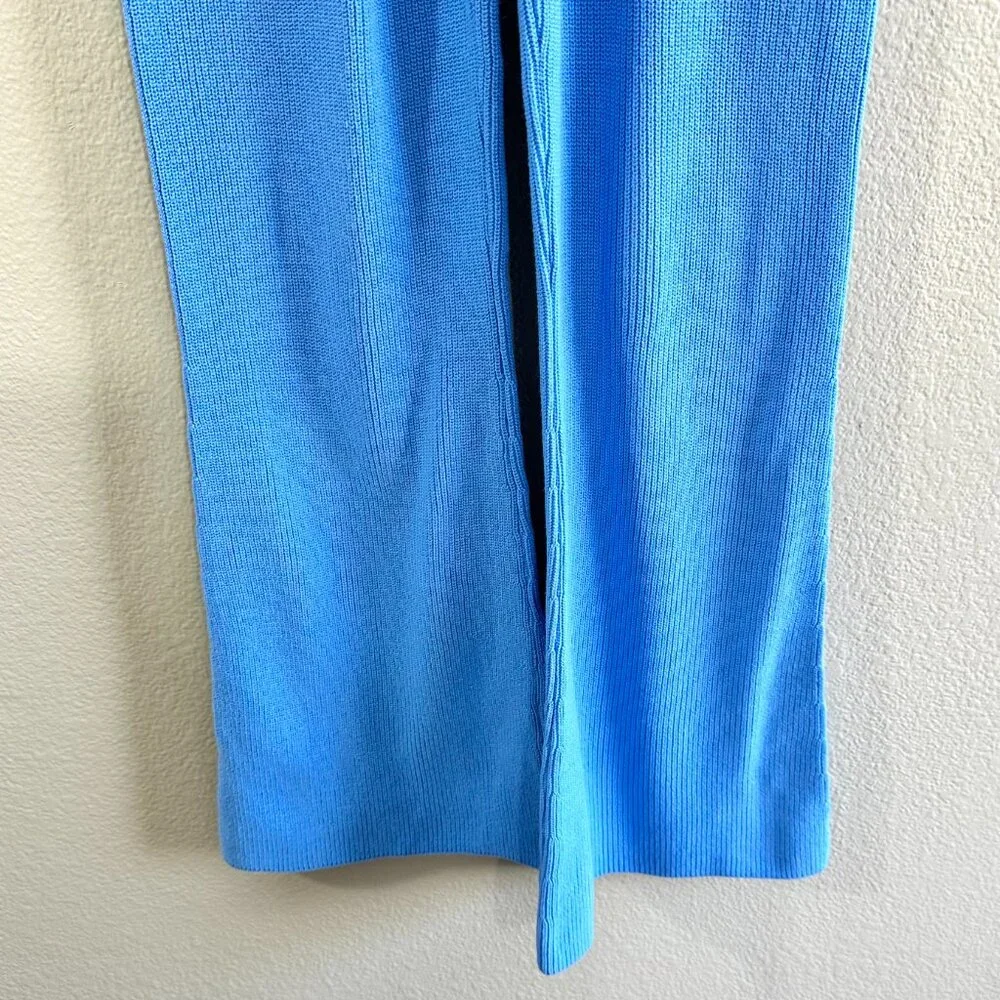Asos Design Light Blue Knit Stretch Comfort Pants
